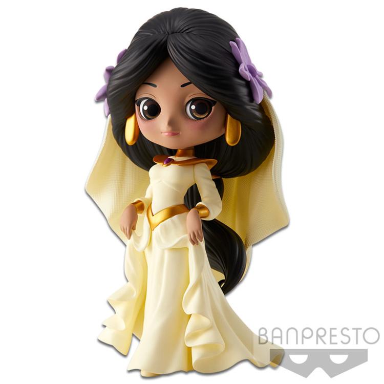BANPRESTO Q POSKET DISNEY ALADDIN JASMINE FIGURE BANDAI ACTION FIGURE 14CM