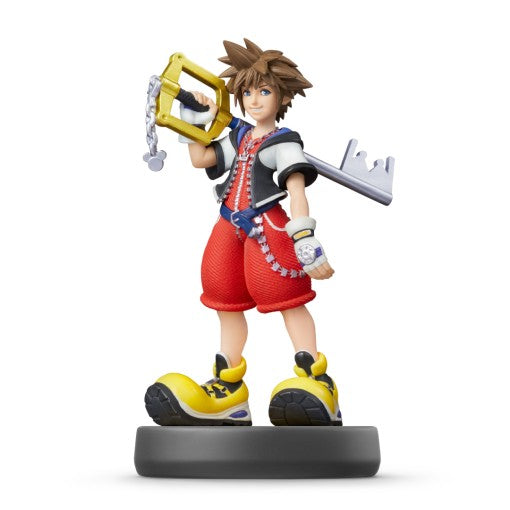 AMIIBO - SUPER SMASH BROS. SORA FIGURE N. 93 KINGDOM HEARTS DISNEY COLLECTIBLE