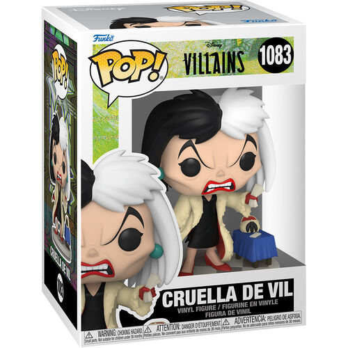 Funko Pop! Disney Villains - Cruella De Vil (1083) Vinyl Figure Cruella De Vil