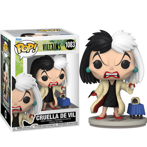 Funko Pop! Disney Villains - Cruella De Vil (1083) Vinyl Figure Cruella De Vil