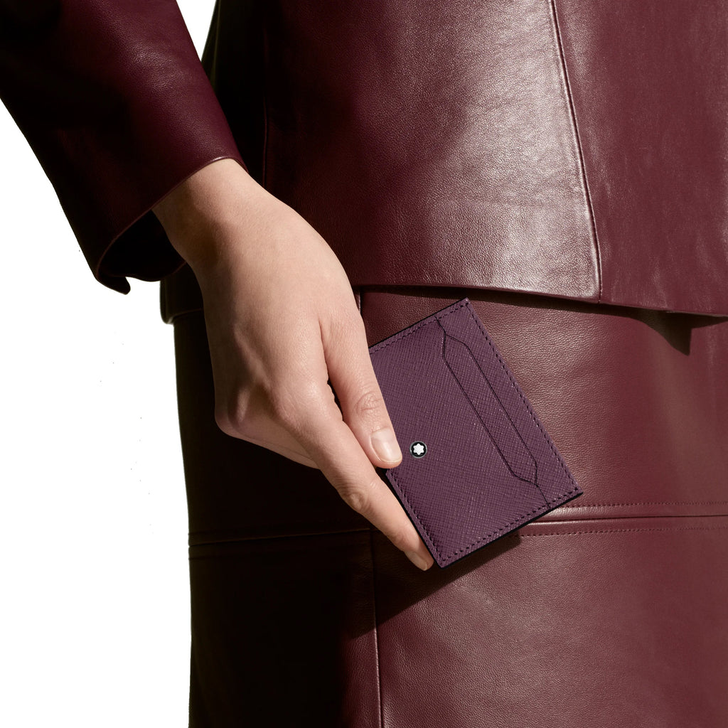 Montblanc 5-compartment Card Holder Sartorial Cassis 199375