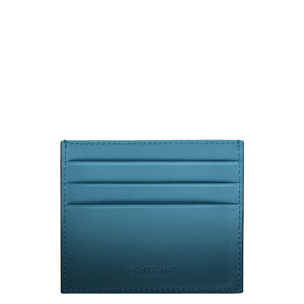 Montblanc 6-compartment Card Holder Meisterstück Smokey Blue Gradient 199268