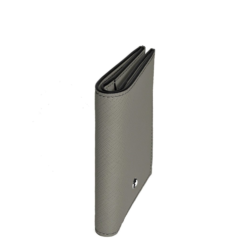 Montblanc mini wallet 4 compartments Sartorial medium grey 199374