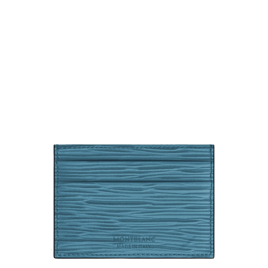 Montblanc 5-Compartment Card Holder 4810 Smoked Blue 199349