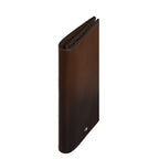 Montblanc wallet 14 compartments Meisterstück, zippered pocket shaded brown 220318