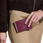 Montblanc 6-compartment wallet with money clip Meisterstück Cassis 199301