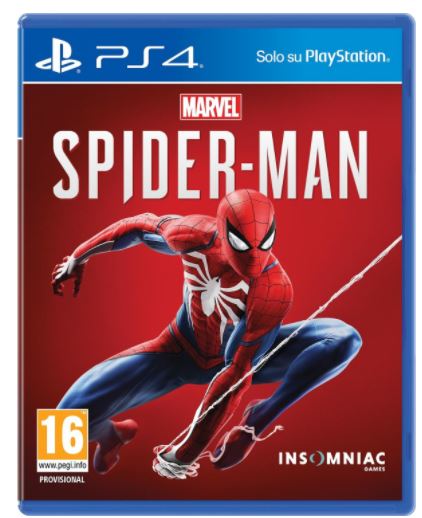 Marvel Spider-Man Ps4 Italian Game Video Game Playstation 4 Spiderman Pal Ita
