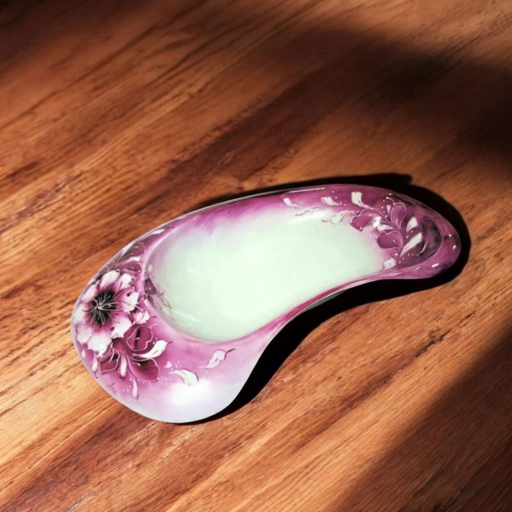 Sharon Centrotavola Porcellana Limoges Dipinto a Mano 39 cm