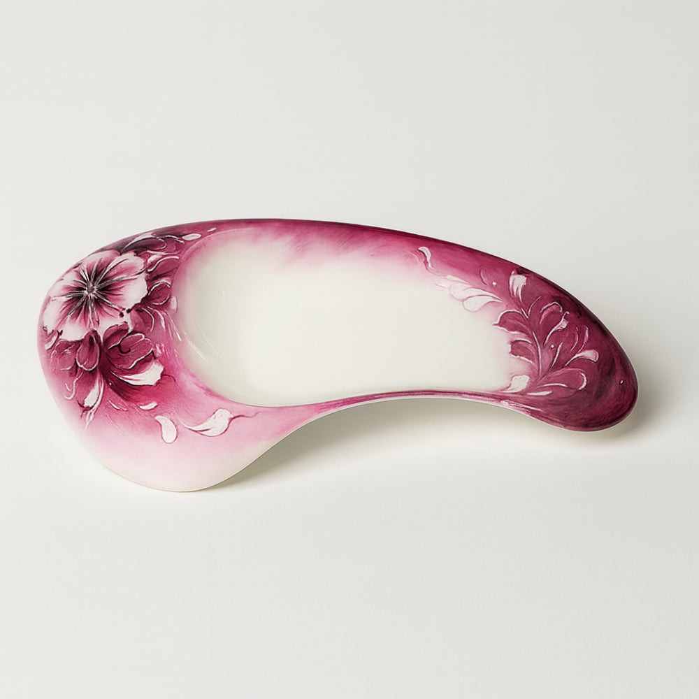 Sharon Centrotavola Porcellana Limoges Dipinto a Mano 39 cm