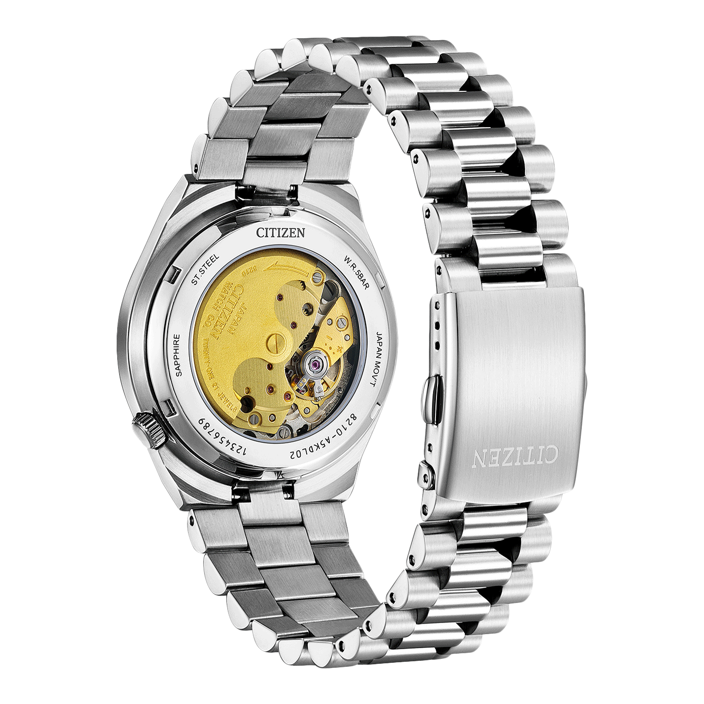 Citizen TSUYOSA Automatic 8210 Black Dial – Orologio Meccanico Uomo – Cod. NJ0150-81E