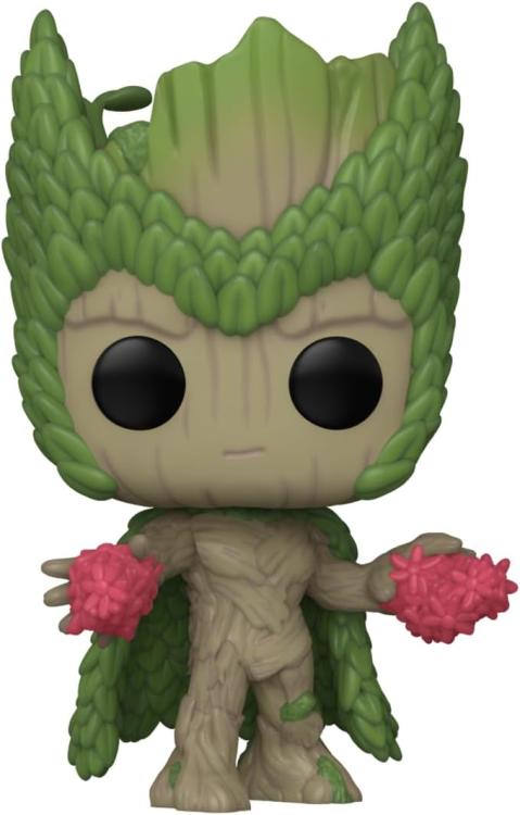 Funko Pop! Marvel Wag - Scarlet Witch We Are Groot - (1395) - Vinyl Figure 9Cm