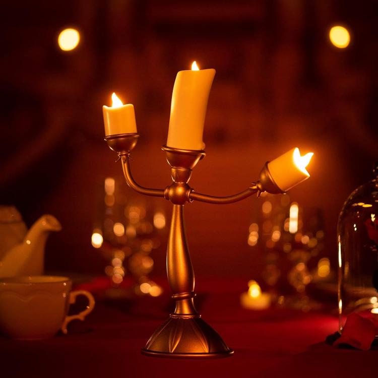 Abystyle LED Table Lamp Beauty and the Beast Lumiere Disney Beauty & Beast
