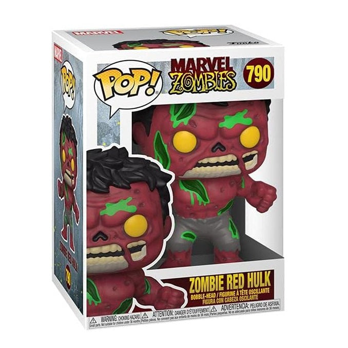 Funko Pop! Marvel Zombies - Red Hulk - (790) Pop Vinyl Figure 9Cm