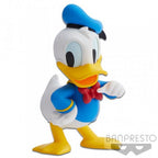 BANPRESTO Q POSKET DISNEY - FLUFFY PUFFY DONALD DUCK BANDAI STATUE 14CM