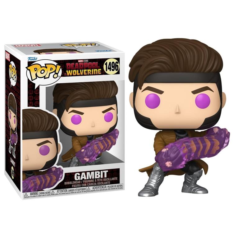 Funko Pop! Marvel Studios - Deadpool & Wolverine (1496) Gambit Vinyl Figure 9Cm