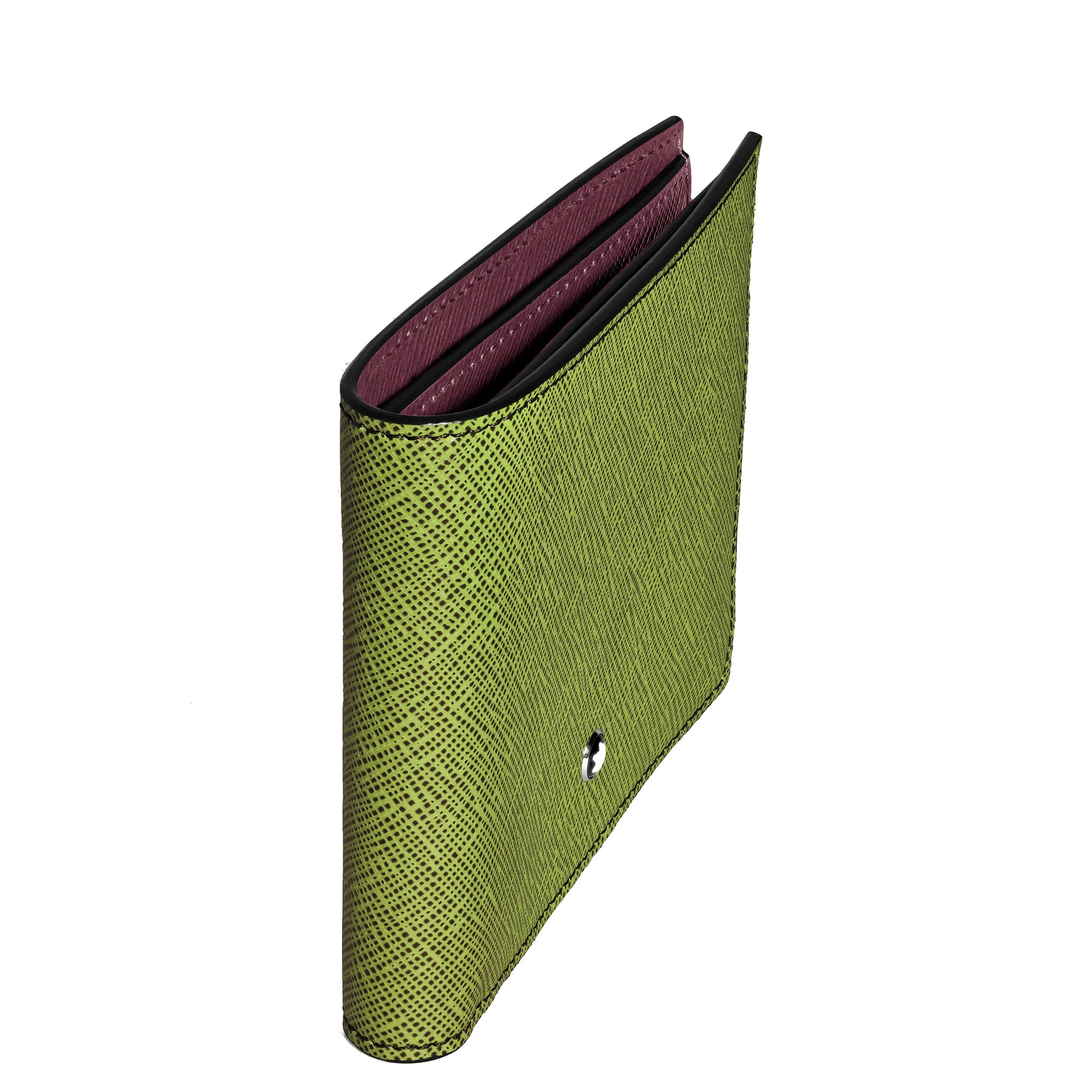Montblanc 8-compartment wallet Sartorial multi lime/cassis 199356