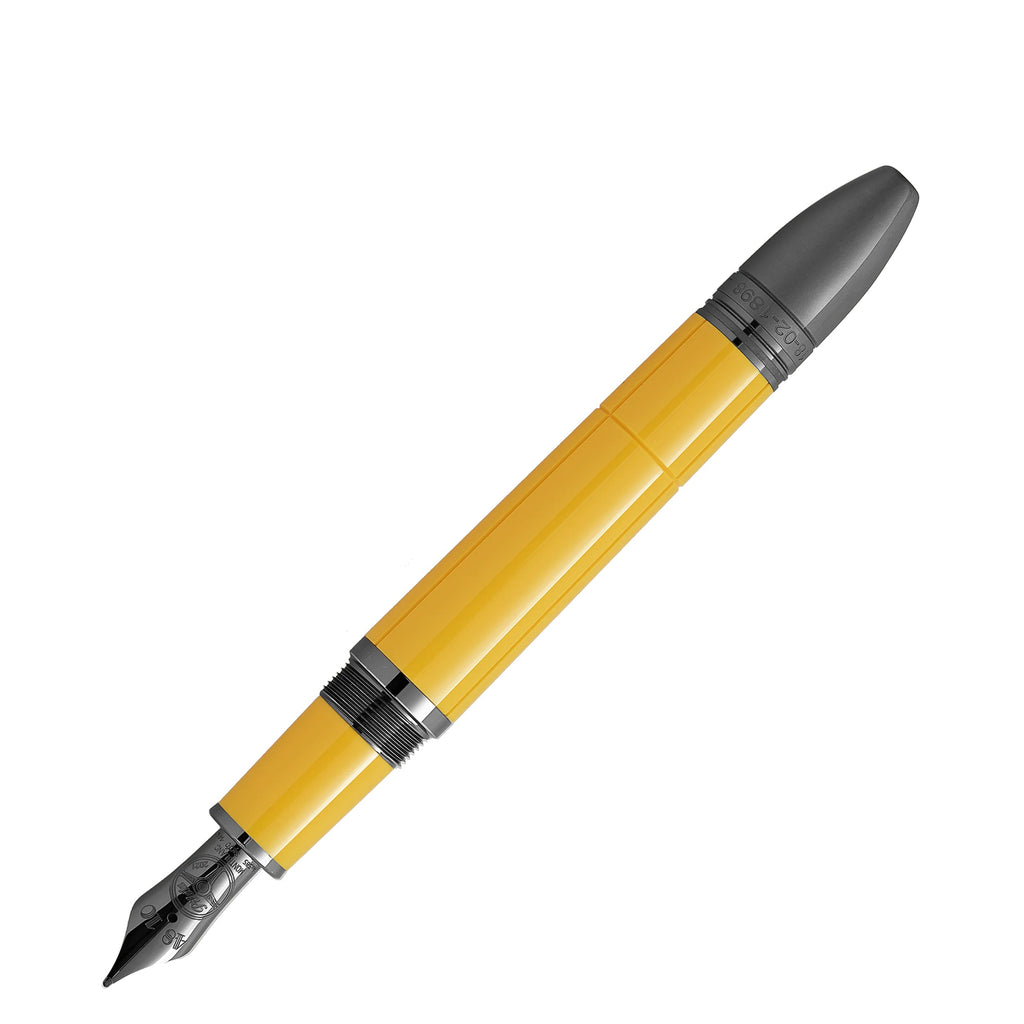 Montblanc Great Characters Enzo Ferrari Special Edition Yellow Modena Fountain Pen 130661