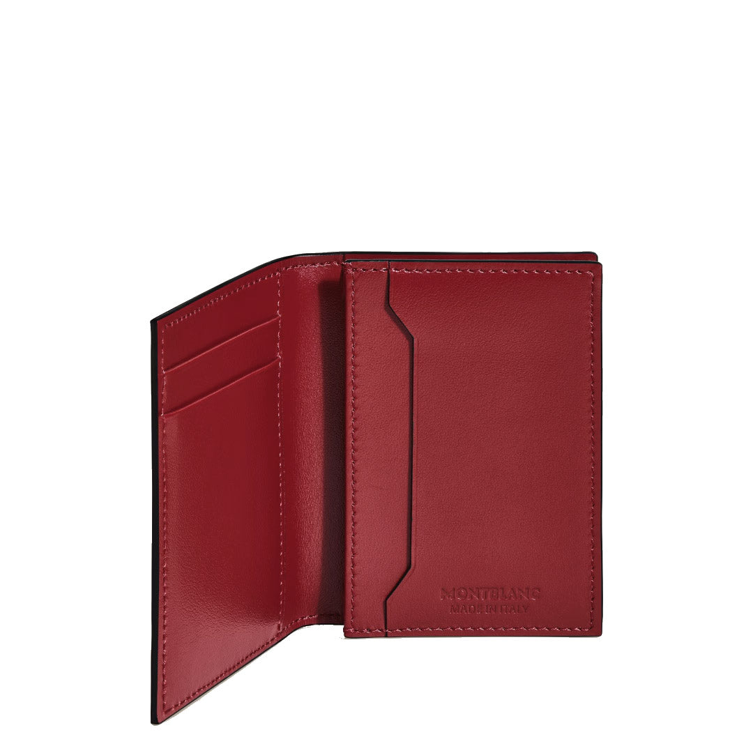 Montblanc 4cc Dark Rust Meisterstück Credit Card Holder 198811