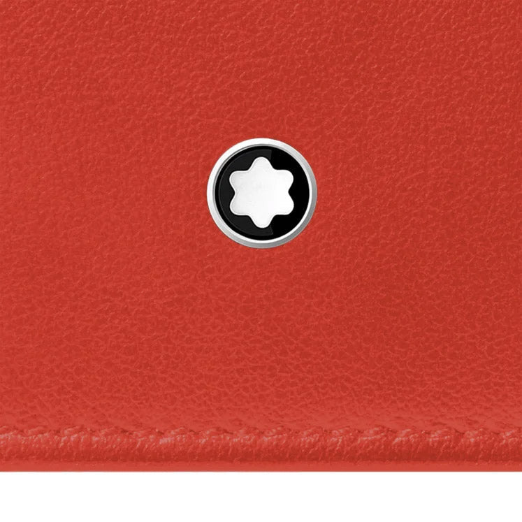 Montblanc Soft Continental Coral Wallet Nano 198009