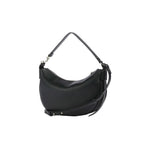 COCCINELLE Borsa Donna a Spalla Nera con Tracolla, In Vera Pelle, C-Easy