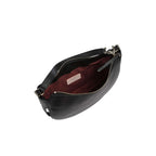 COCCINELLE Borsa Donna a Spalla Nera con Tracolla, In Vera Pelle, C-Easy