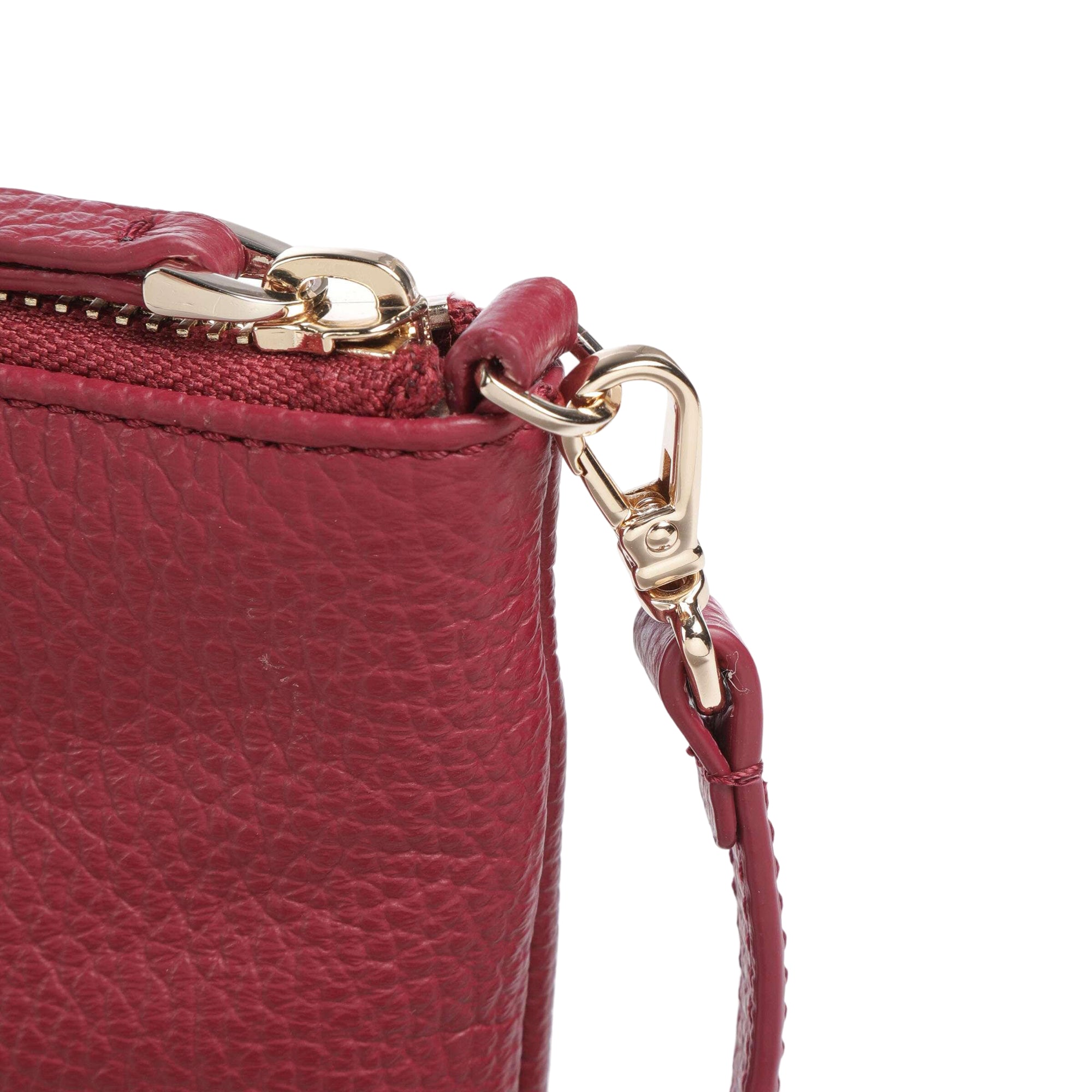 COCCINELLE Women's Red Crossbody Bag, Genuine Leather, Best Crossbody Medium