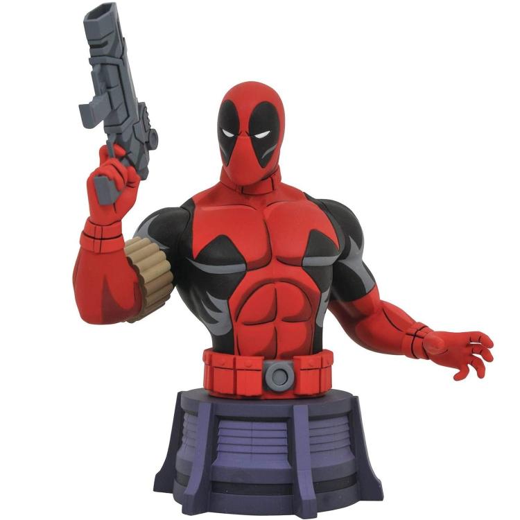 DIAMOND SELECT TOYS X-MEN MARVEL ANIMATED - DEADPOOL BUST FIGURE LIMITED EDITION