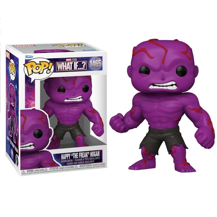 Funko Pop! Marvel Studios What If...? (1465) Happy The Freak Hogan Vinyl Figure