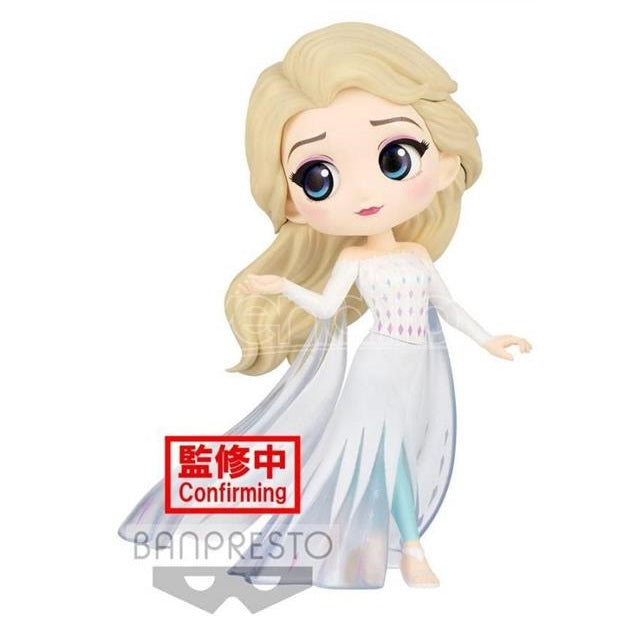 BANPRESTO Q POSKET DISNEY FROZEN 2 ELSA VOL.B STATUETTE BANDAI FIGURE 14CM