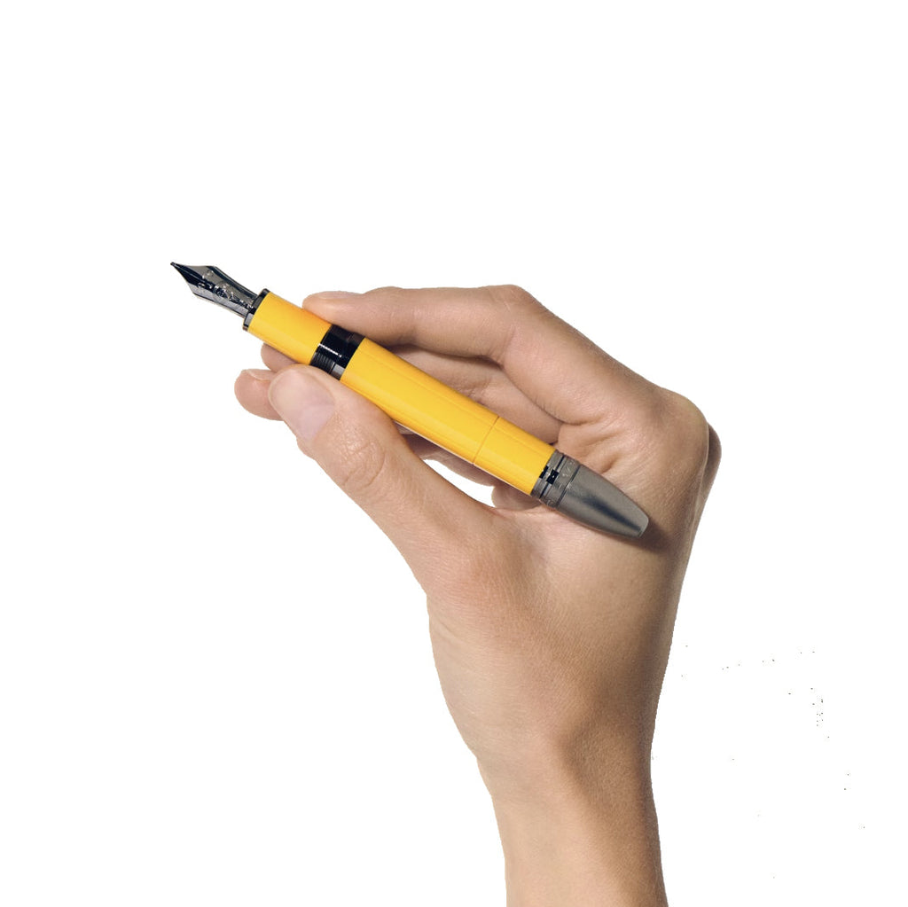 Montblanc Great Characters Enzo Ferrari Special Edition Yellow Modena Fountain Pen 130661