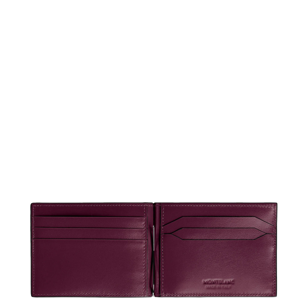Montblanc 6-compartment wallet with money clip Meisterstück Cassis 199301