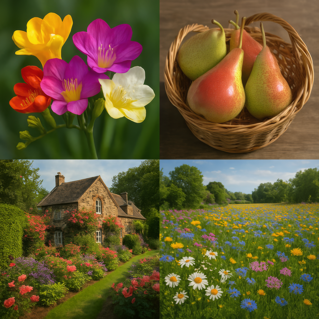 English Garden Candle | Pear and Freesia