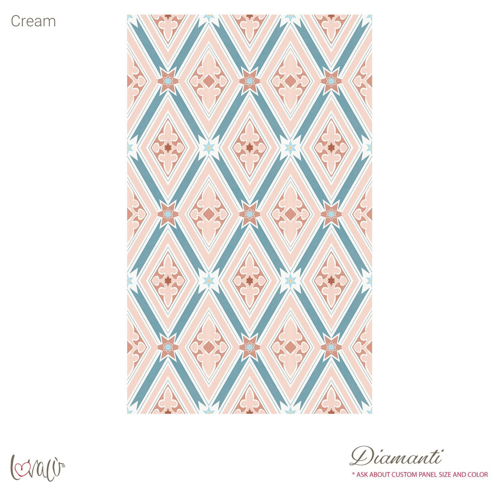 Carta da parati - Diamanti cream Lovalù