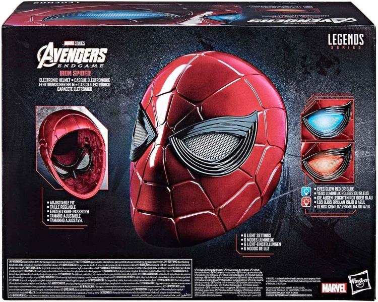 Hasbro - Avengers: Marvel Legends Series - Iron Spider Man Electronic Helmet