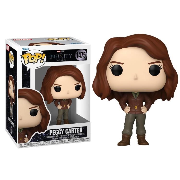 Funko Pop Marvel - The Infinity Saga (1475) Peggy Carter Vinyl Figure Statue 9Cm