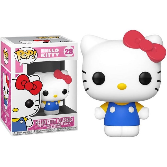 Funko Pop! Hello Kitty - (28) Hello Kitty Classic 45Th Anniversary Figure Hk 9Cm