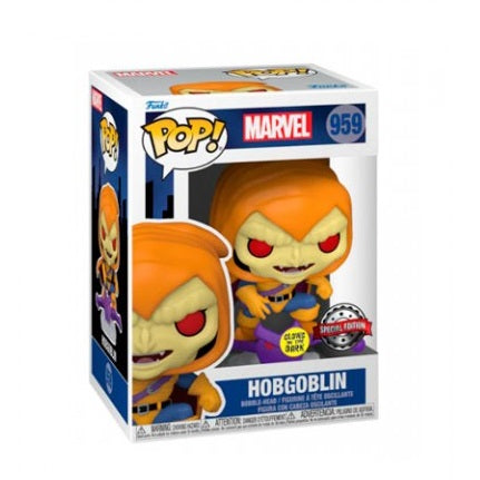Funko Pop! Tees Marvel Hobgoblin 36 Art Series Special Edition Glows T-Shirt L