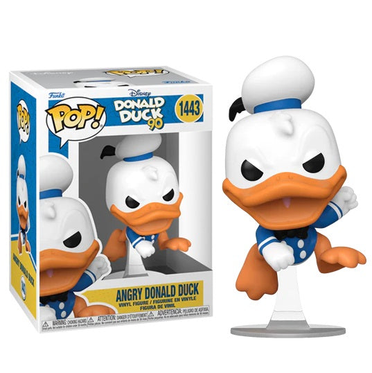 Funko Pop! Disney Donald Duck 90th - (1443) Angry Donald Duck Figure Donald Duck