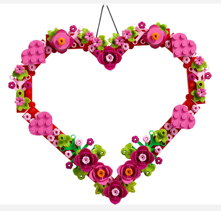 Lego - Ornamental Heart Flowers 40638 Home Decoration Building 20Cm