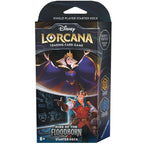 Disney Lorcana "Rise Of The Floodborne" Starter Deck Amber/Sapphire Card Tcg Eng