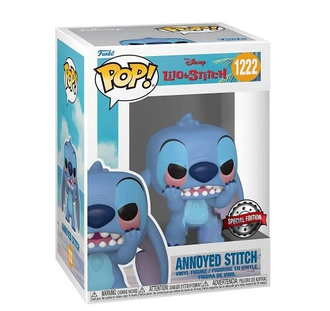 Funko Pop! Disney Lilo & Stitch (1222) Annoyed Stitch Special Edition Figure 9Cm