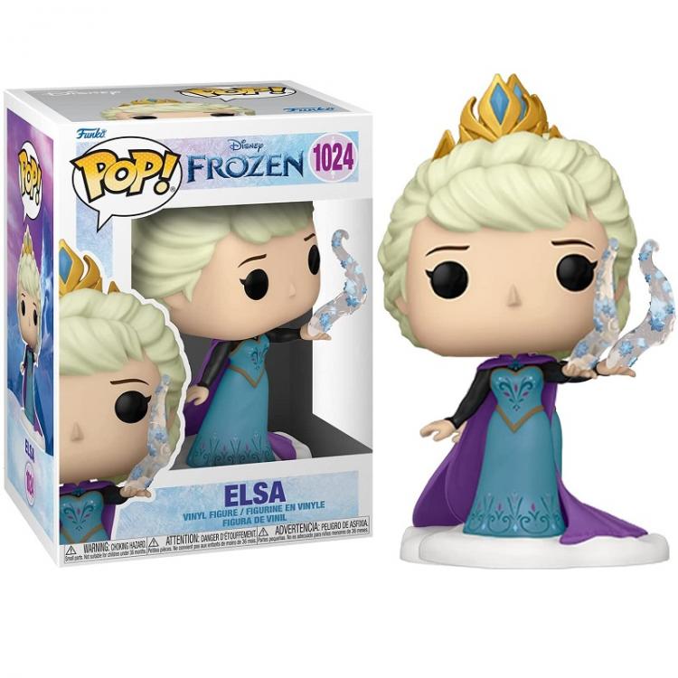 Funko Pop! Disney Frozen - (1024) Elsa Princess Vinyl Ultimate Figure 9Cm New