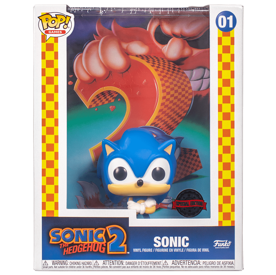 Funko Pop! Games Sonic 2 The Hedgehog - (01) Special Edition Sega Mega Drive
