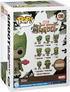 Funko Pop! Marvel Wag - Scarlet Witch We Are Groot - (1395) - Vinyl Figure 9Cm
