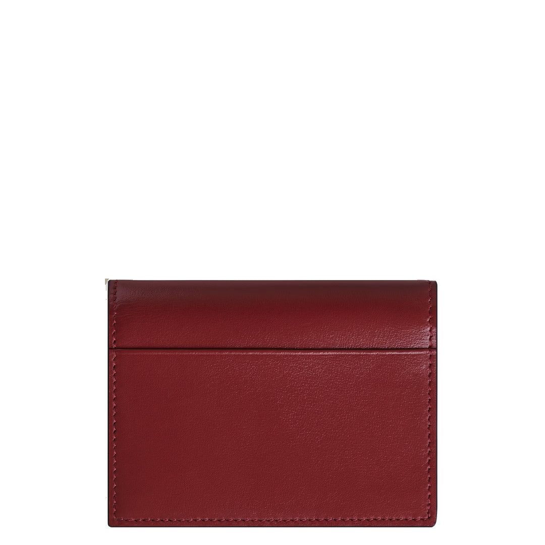 Montblanc 4cc Dark Rust Meisterstück Credit Card Holder 198811
