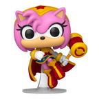 Funko Pop ! Heroes - DC X Sonic Hedgehog (595) Amy As Wonder Woman 9cm