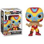 Funko Pop Marvel Lucha Libre 709 El Heroe Invicto Iron Man Figure New Limited