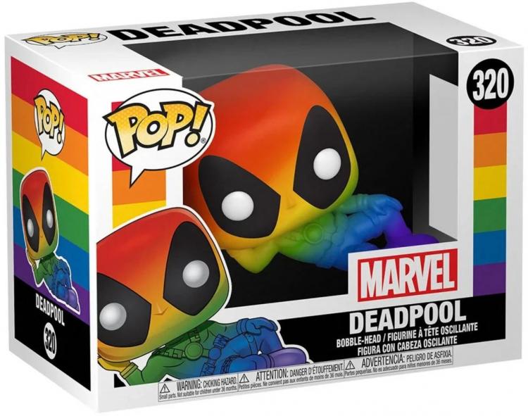 Funko Pop! Marvel Pride - Deadpool (320) Vinyl Figure 9cm Multicolor Dead Pool