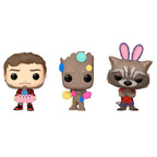 Funko Carrot Pocket Pop! Marvel Guardians Of The Galaxy (Star Lord-Groot-Rocket)