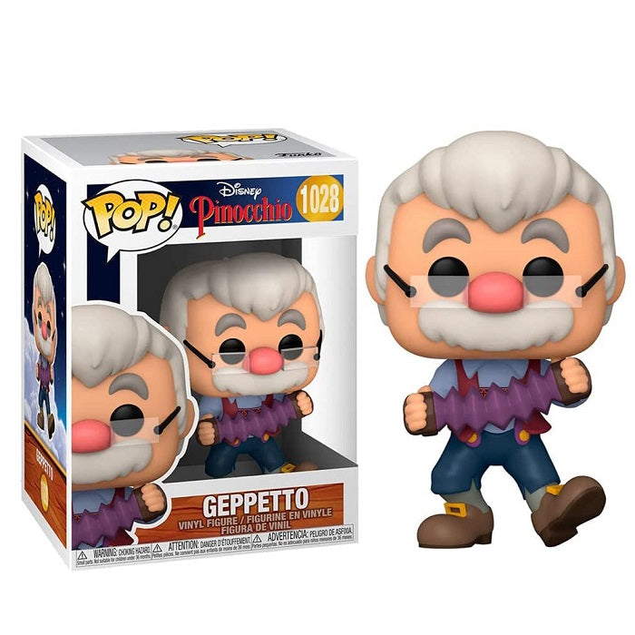 Funko Pop! Disney Pinocchio - (1028) Geppetto - 9cm Vinyl Figure Disney